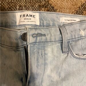 Frame Denim Le High Straight jeans